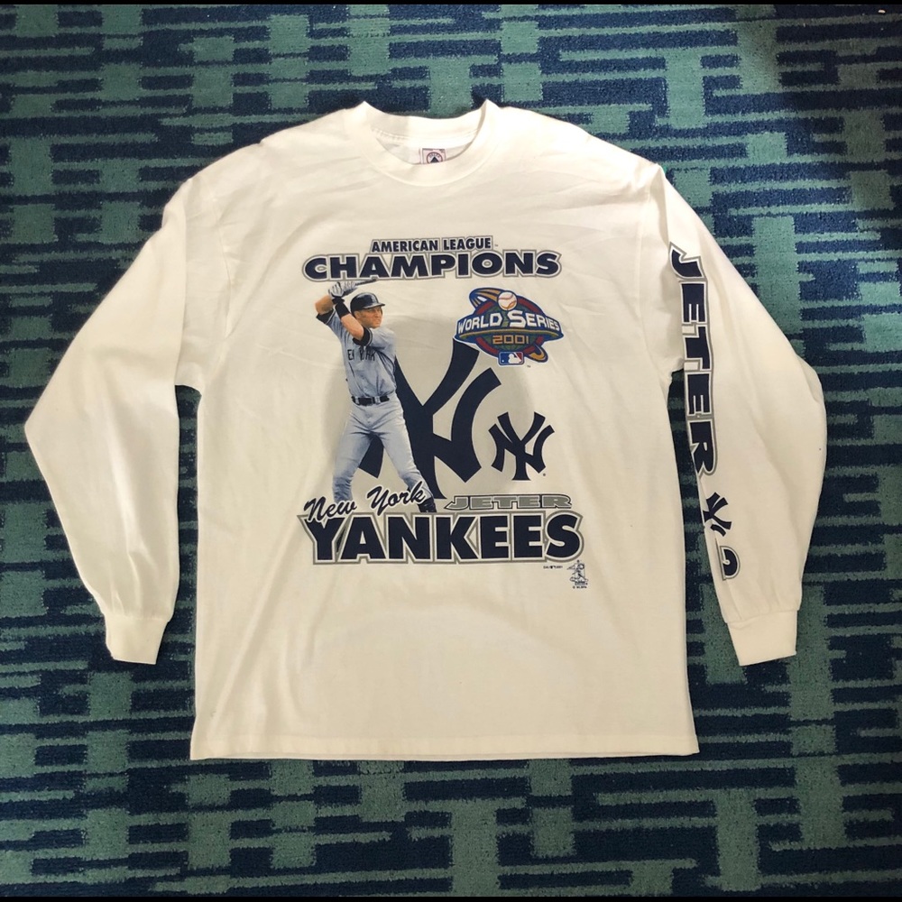 2001 Derek Jeter Long Sleeve Shirt